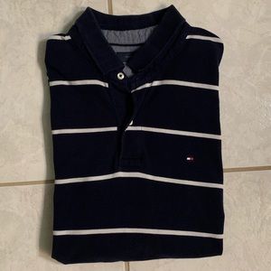 Tommy Hilfiger Polo Striped Navy/White Men’s (L)